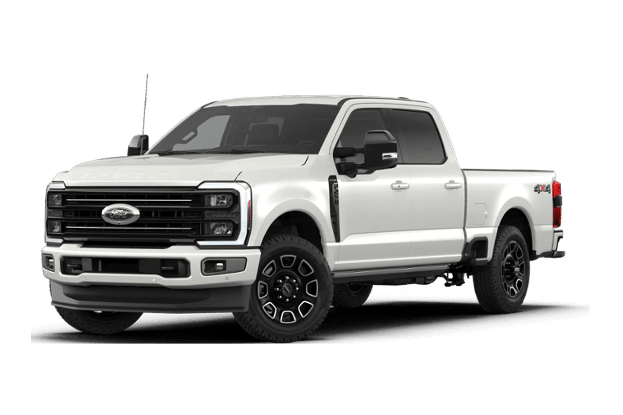 2026 Ford F-250 Super Duty Platinum Trim.