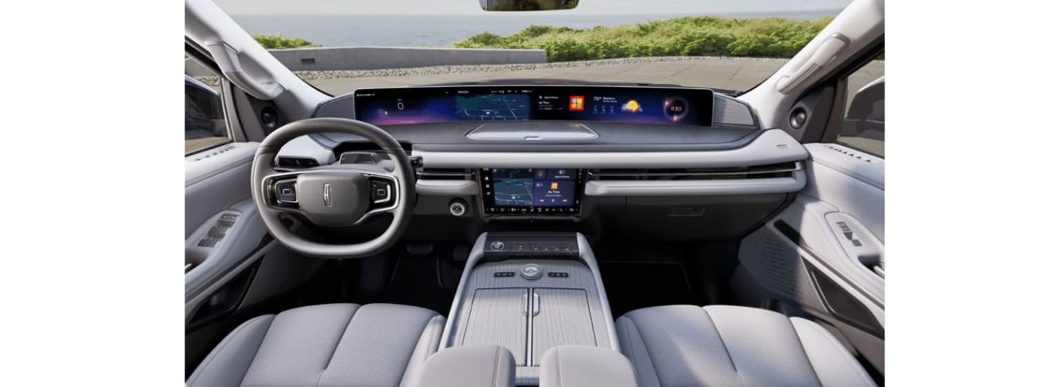 2025 Lincoln Navigator Interior Color Option Medium Light Space Gray
