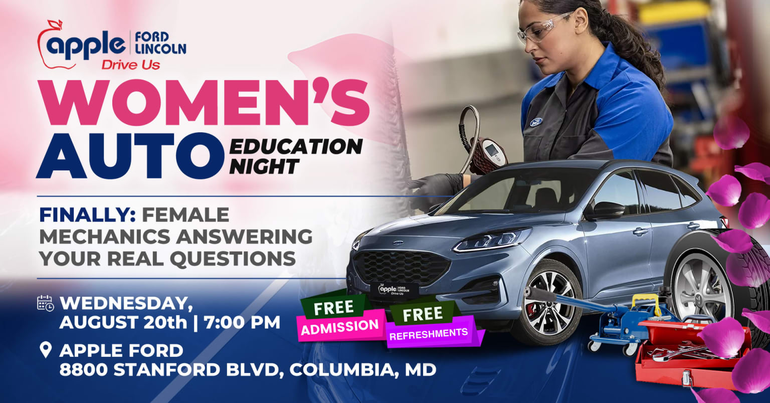 Women's Auto Education Night on August 20 2025