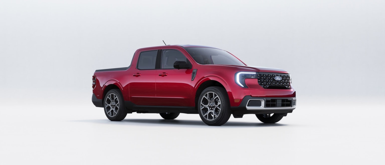 2025 Ford Maverick Exterior Color Option Ruby Red