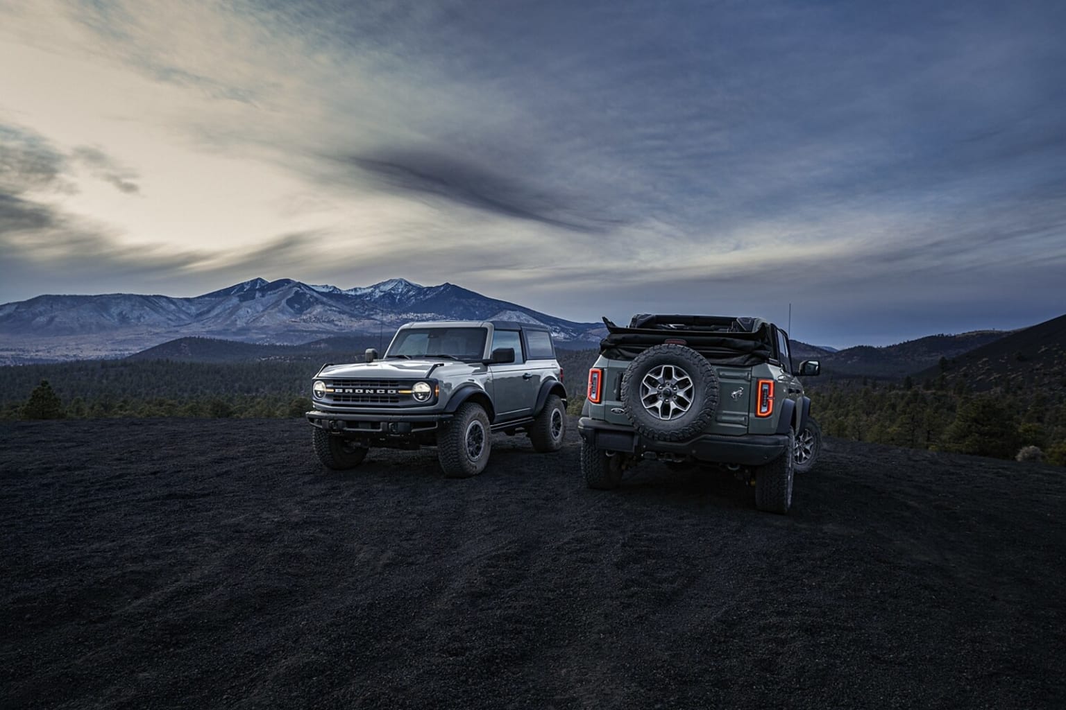 Broncos at dusk
