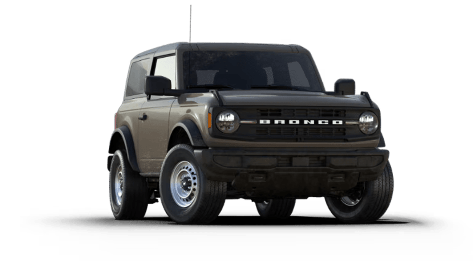 A rugged, off-road vehicle with the logo prominently displayed on the front grille, set against a plain white background.