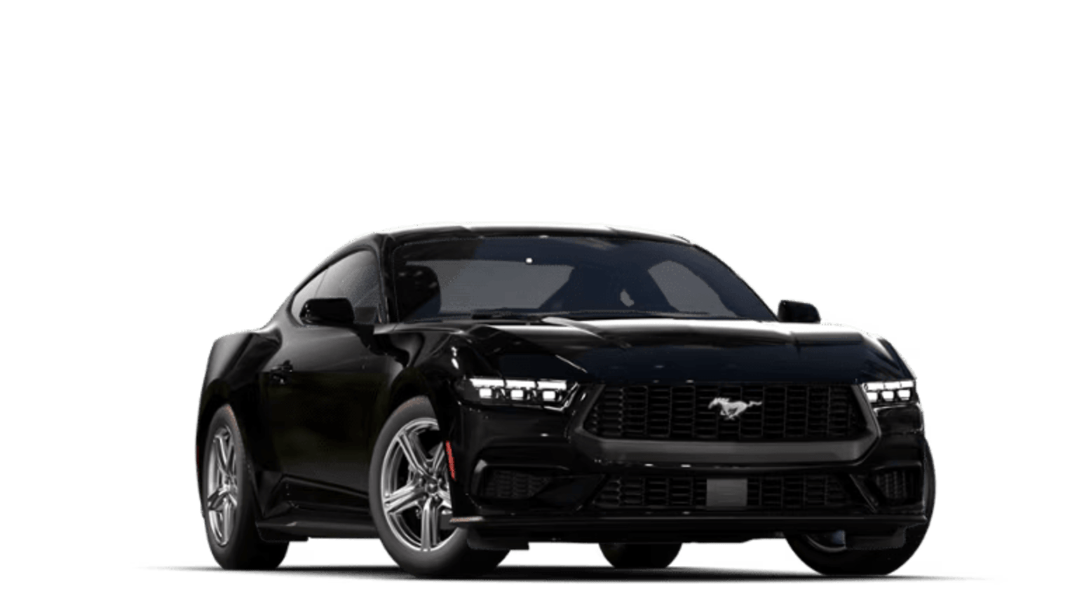 A sleek, black sports utility vehicle with a bold, aggressive design against a plain white background.