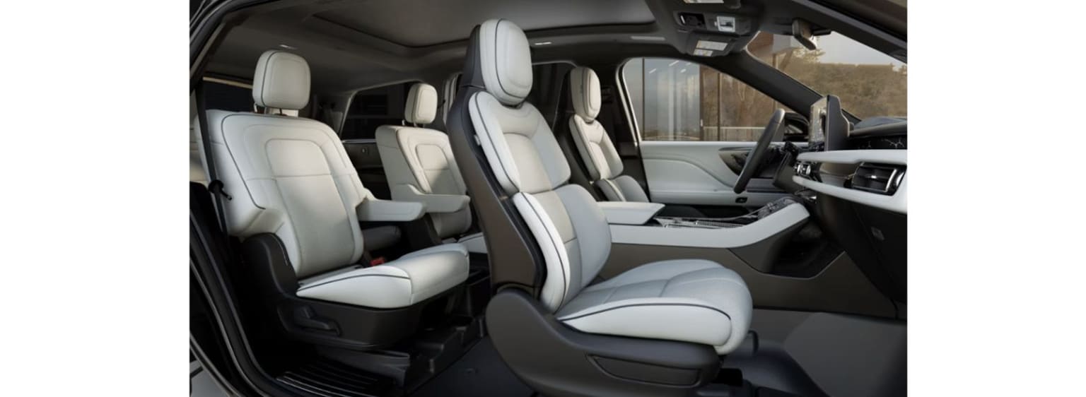 2025 Lincoln Aviator Interior Color Option Moonbeam Theme