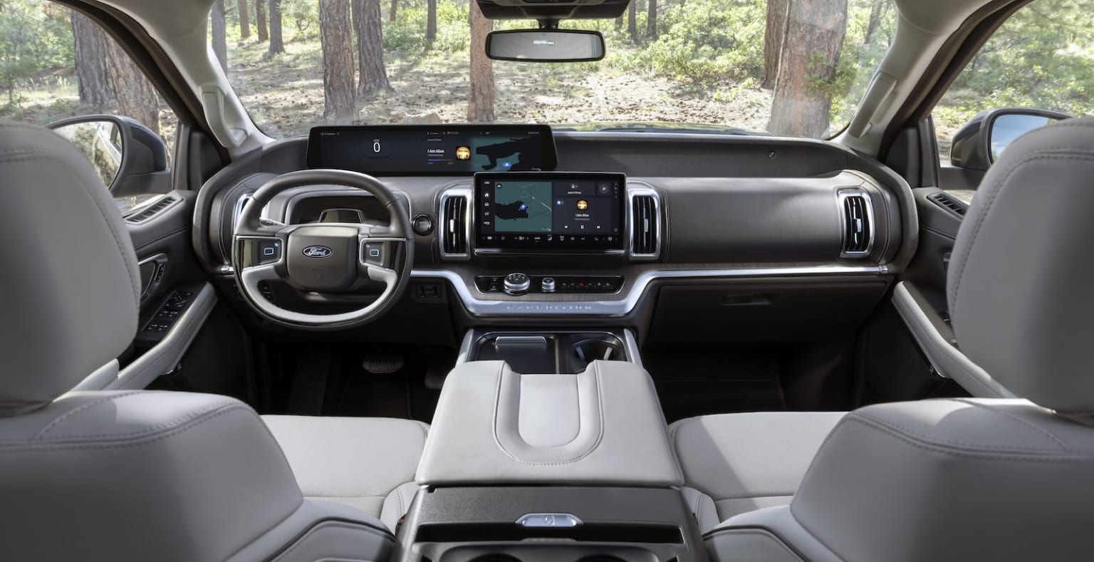 2025 Ford Expedition interior view of cabin