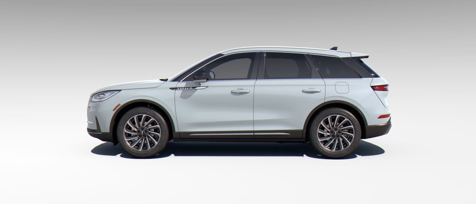 2025 Lincoln Corsair Exterior Color Option Space White Metallic