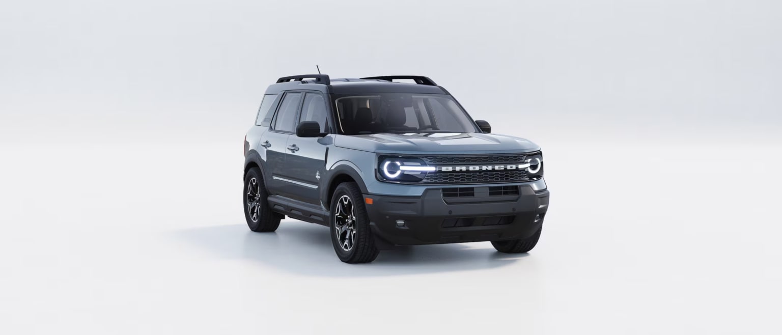 An off-road-ready SUV with a bold, angular design on a plain, light-colored background.