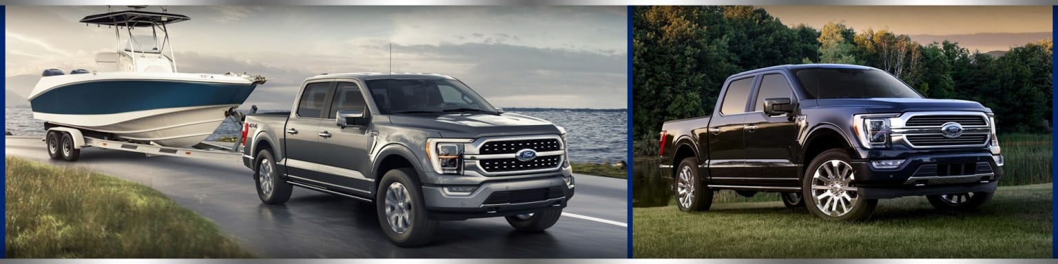 two pictures of the same truck on the same side of the road and the same picture of the same truck on the same side