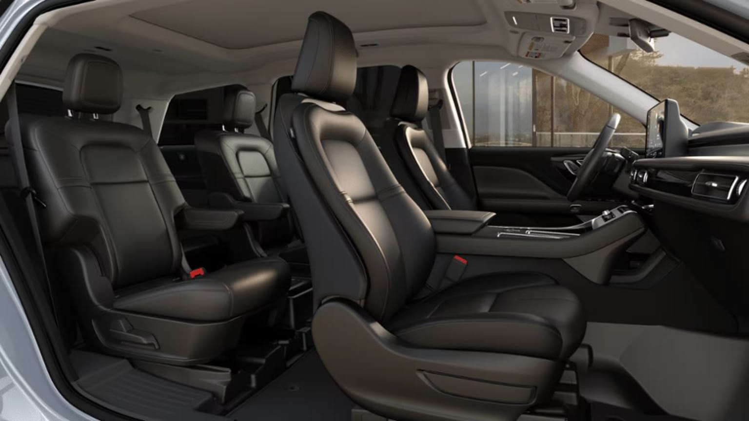 2025 Lincoln Aviator Interior Color Option Oynx