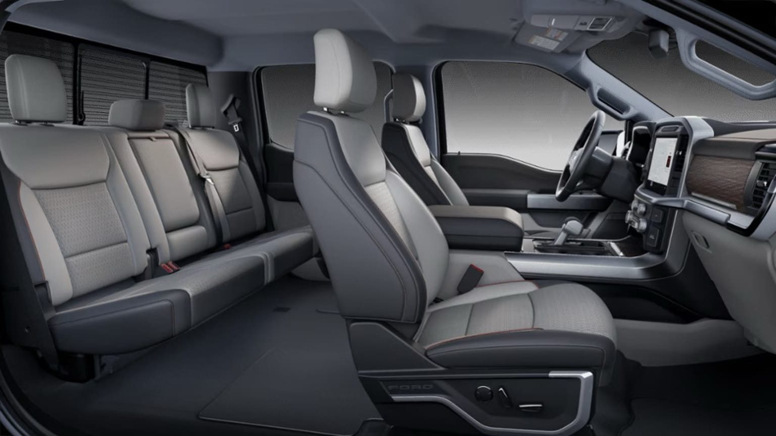 2025 F-150 Interior Option Medium Dark Slate-Lariat