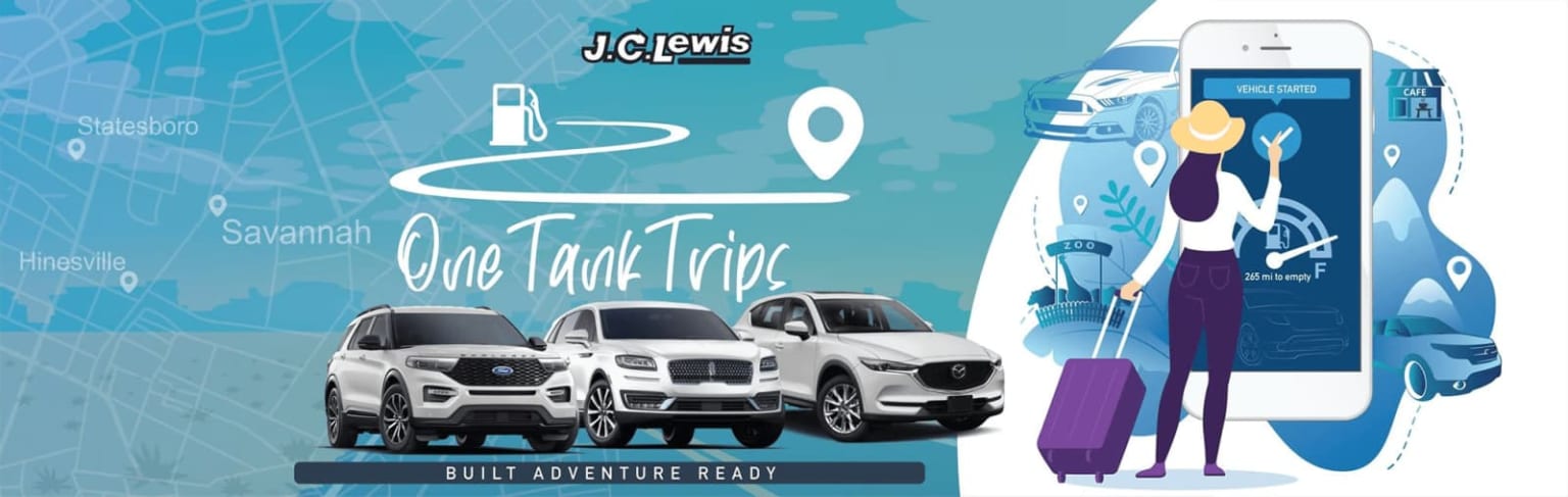 an advertisement for a car rental company with a woman holding a suitcase and a cell phone in front of a line of cars