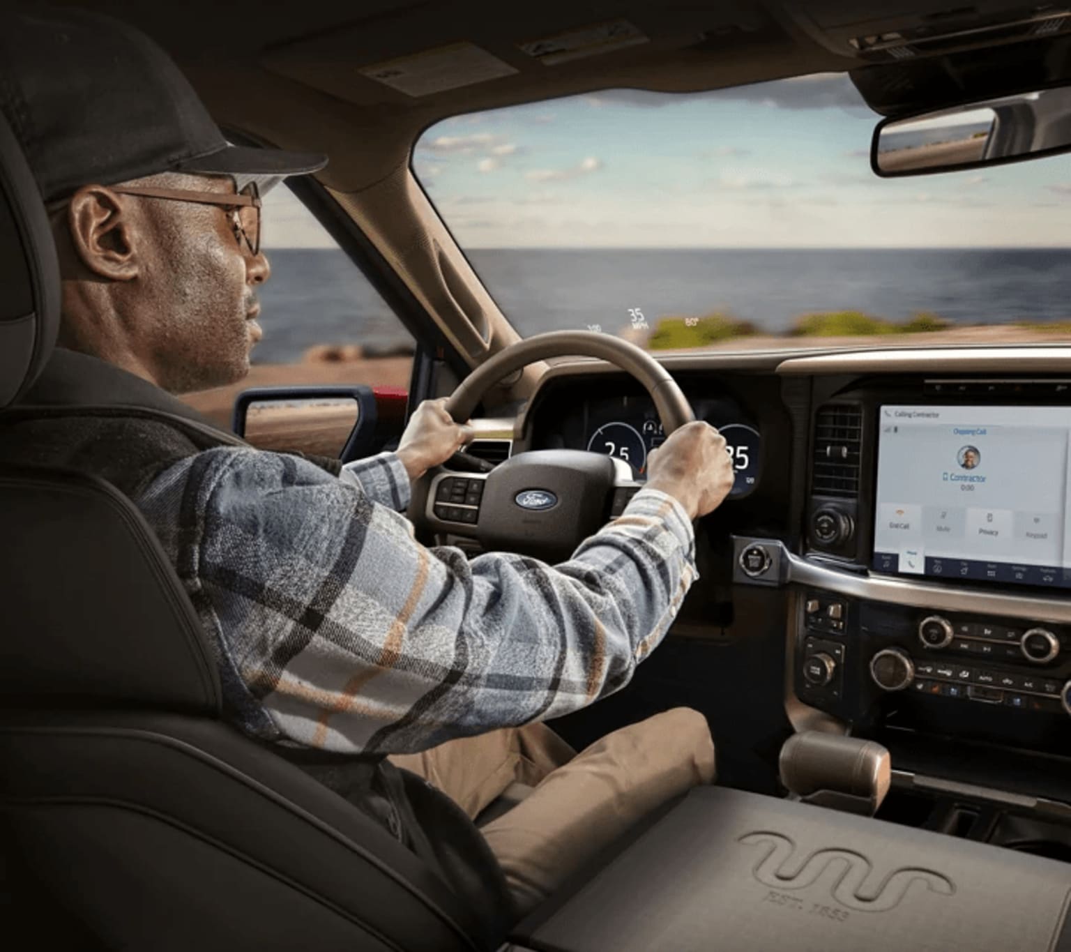 Advanced safety features in the 2024 Ford F-150