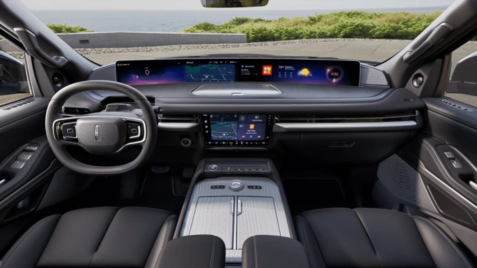 2025 Lincoln Navigator Interior Color Option Oynx Black