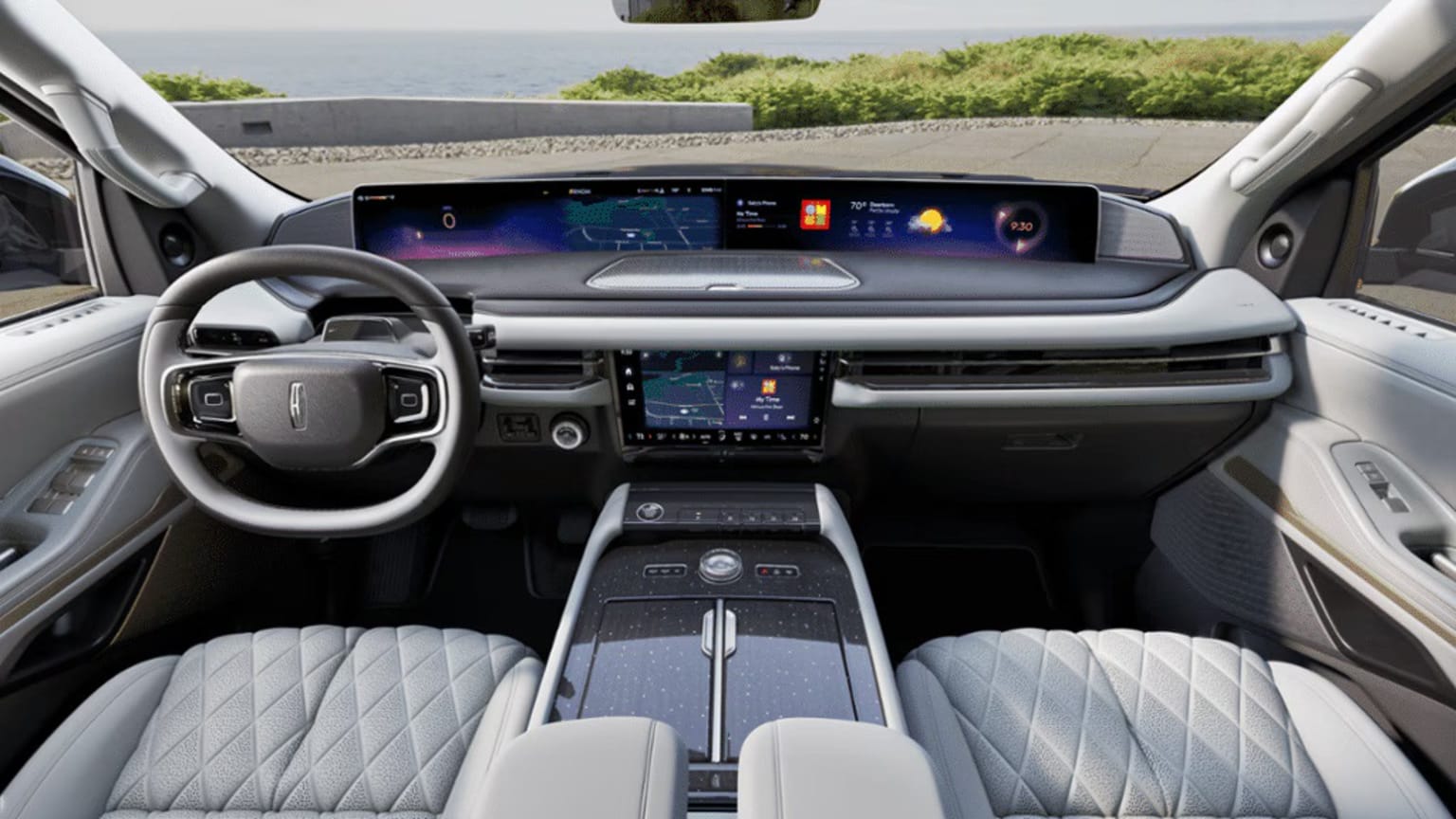 2025 Lincoln Navigator Interior Color Option Atmospheric Theme Black Label