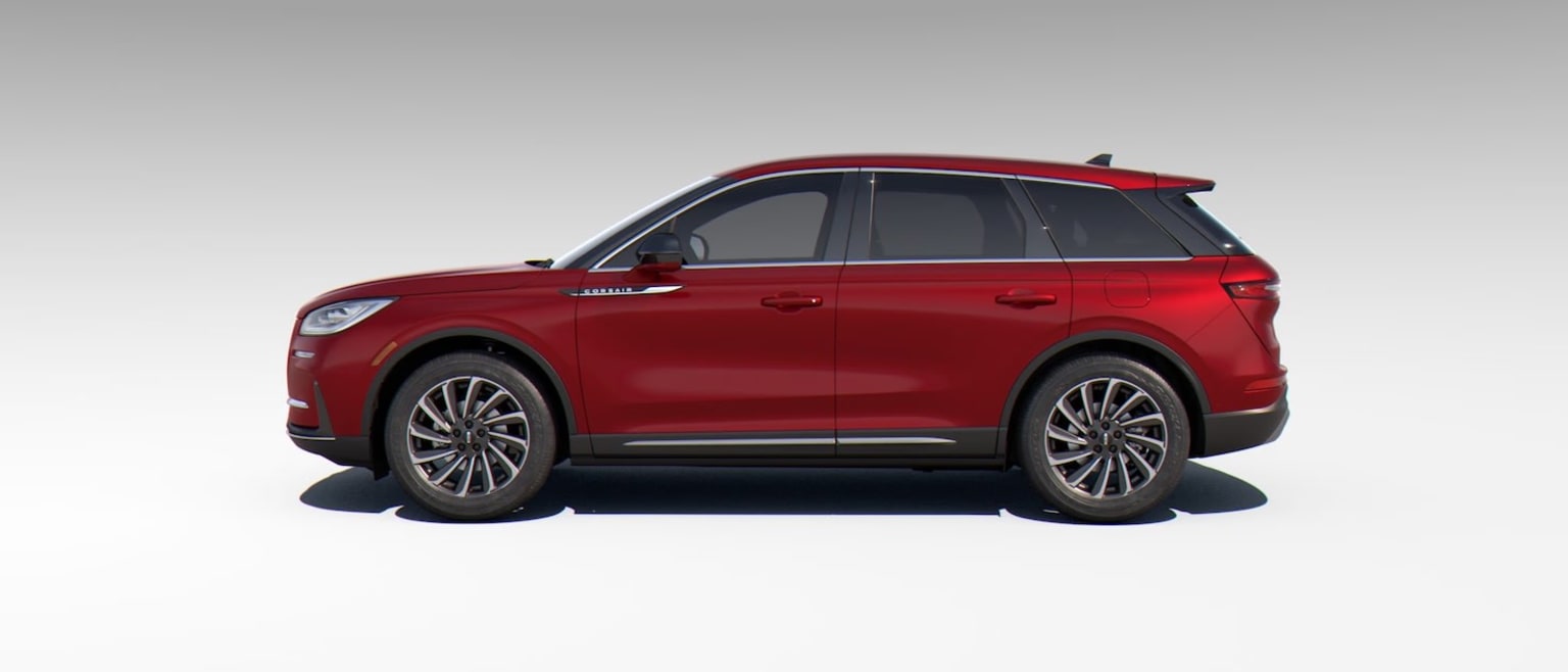2025 Lincoln Corsair Exterior Color Option Red Carpet Metallic