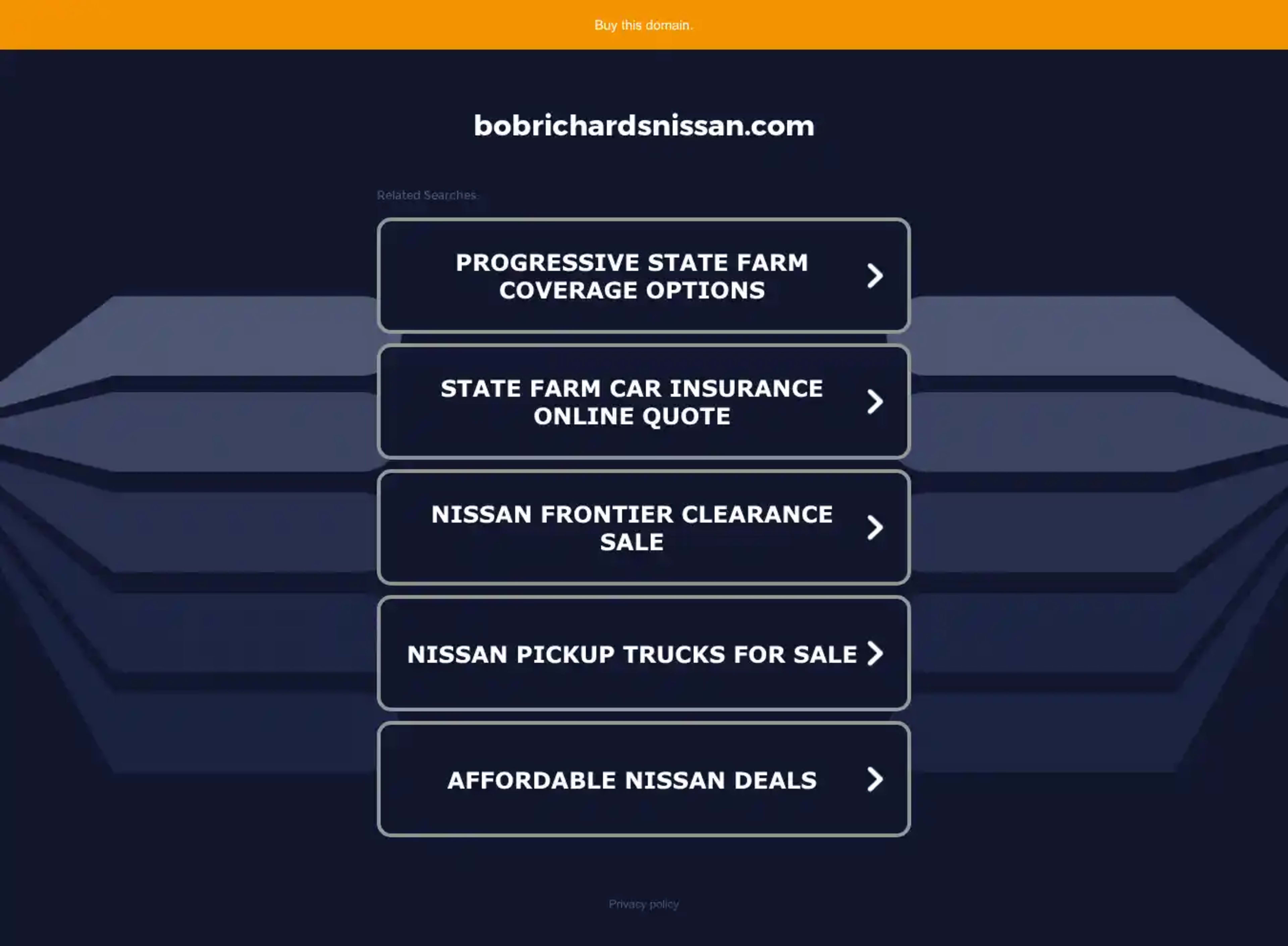 Screenshot of MIRACLE NISSAN OF NORTH AUGUSTA