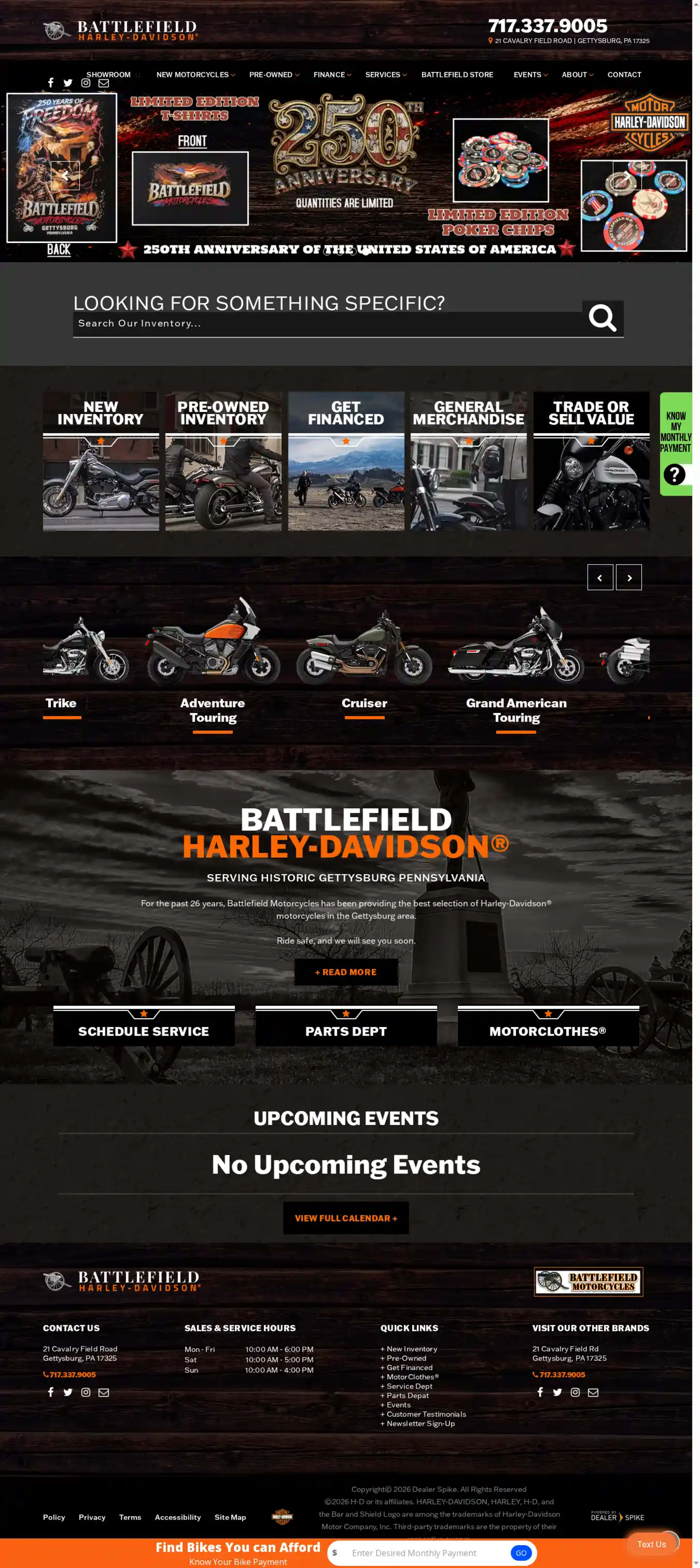 Screenshot of Battlefield Harley-Davidson