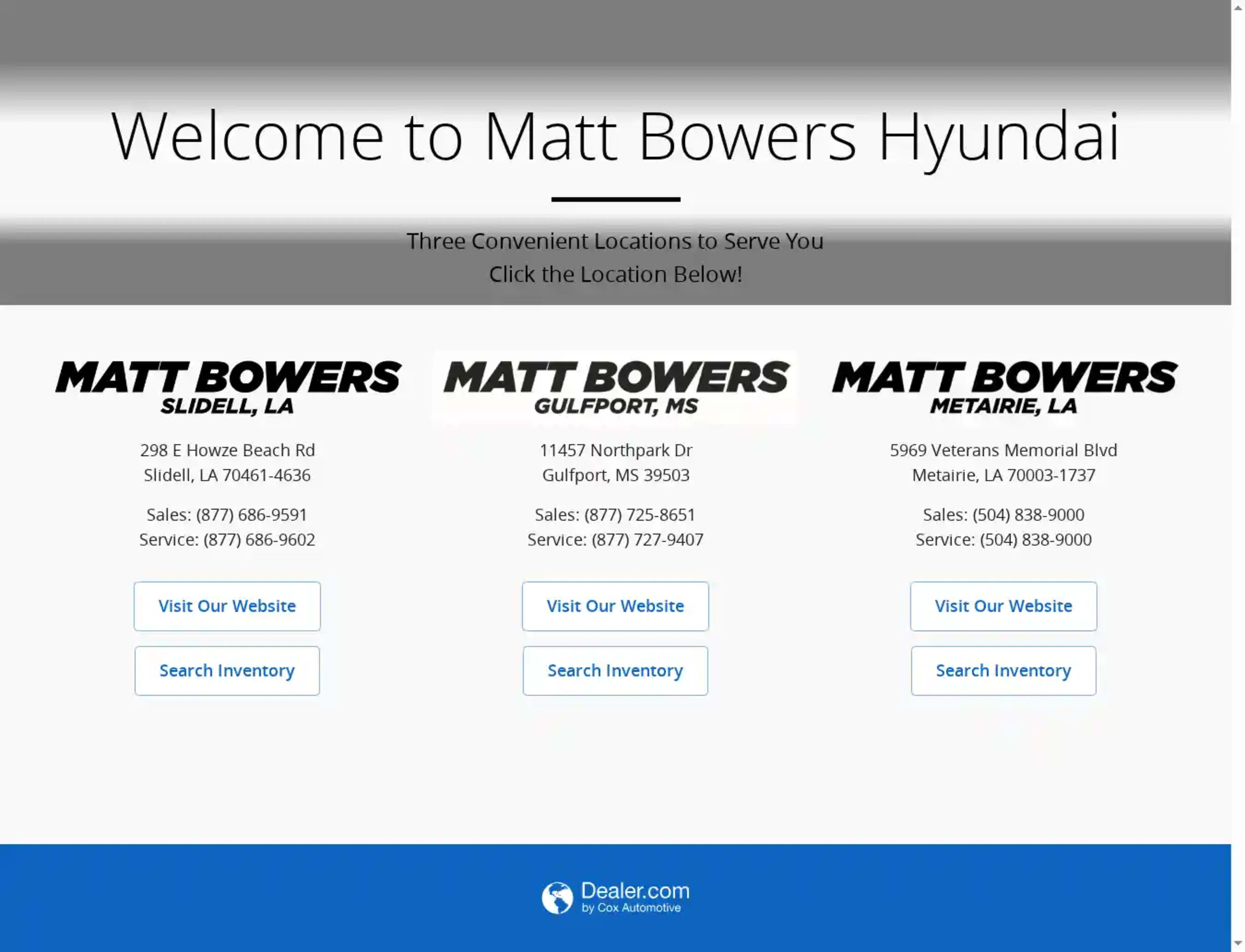 Screenshot of Allen Hyundai