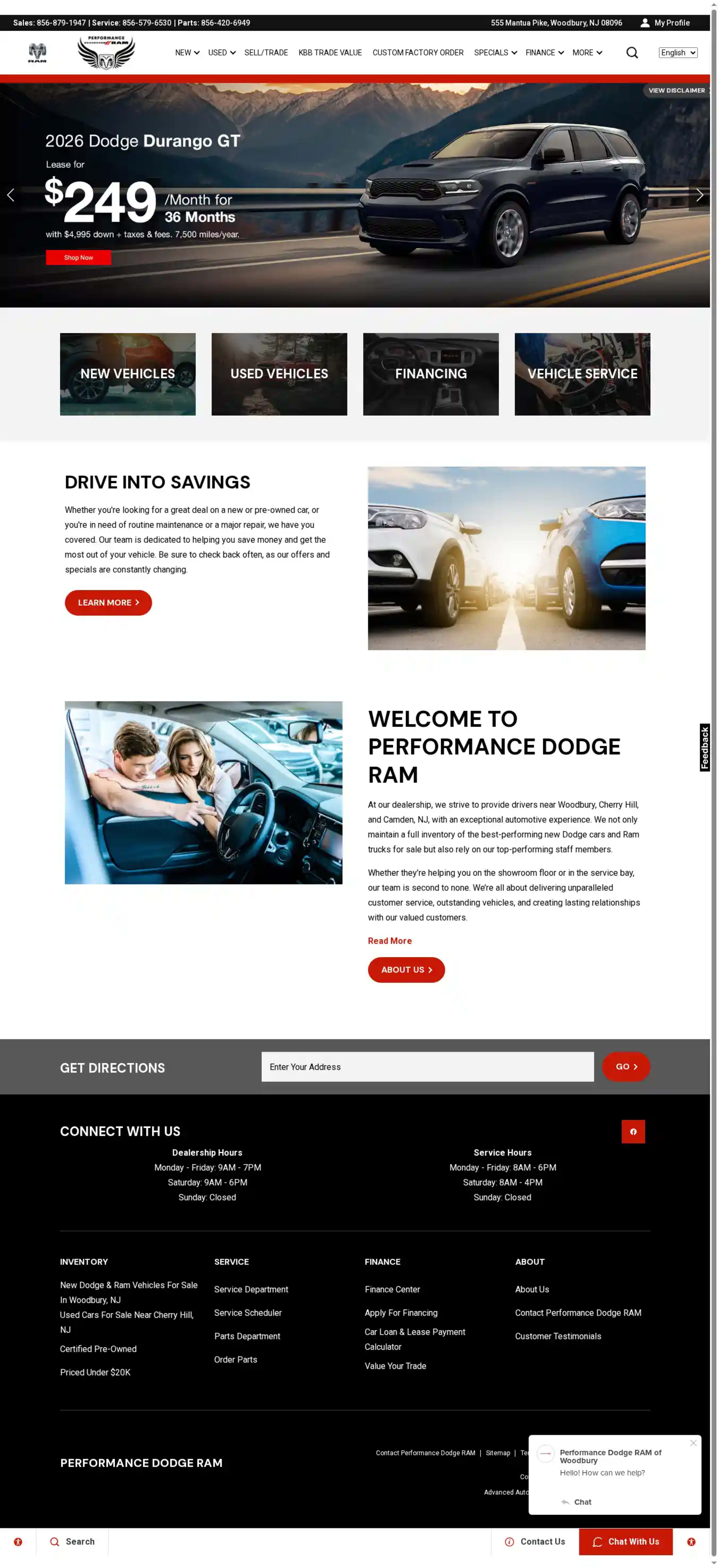 Screenshot of Performance Dodge RAM