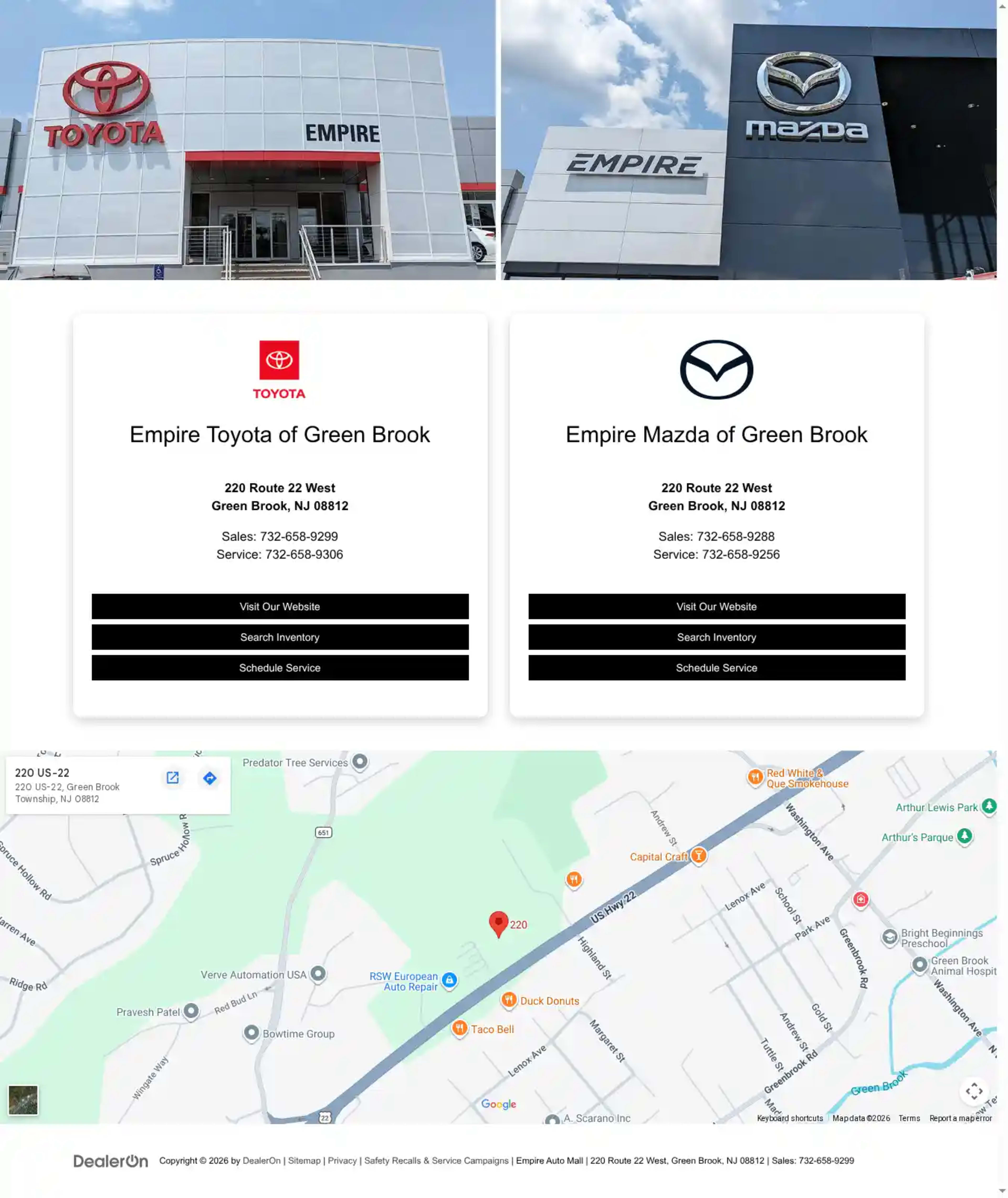 Screenshot of Crystal Auto Mall