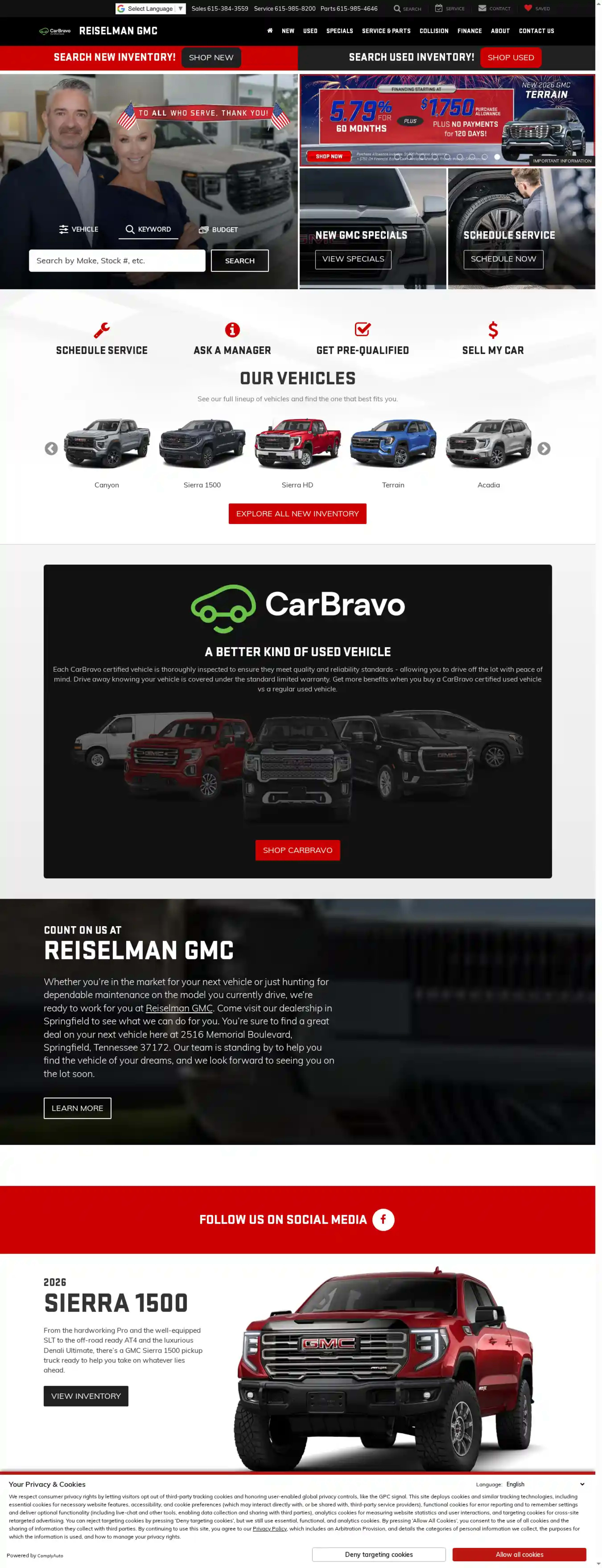 Screenshot of Reiselman GMC
