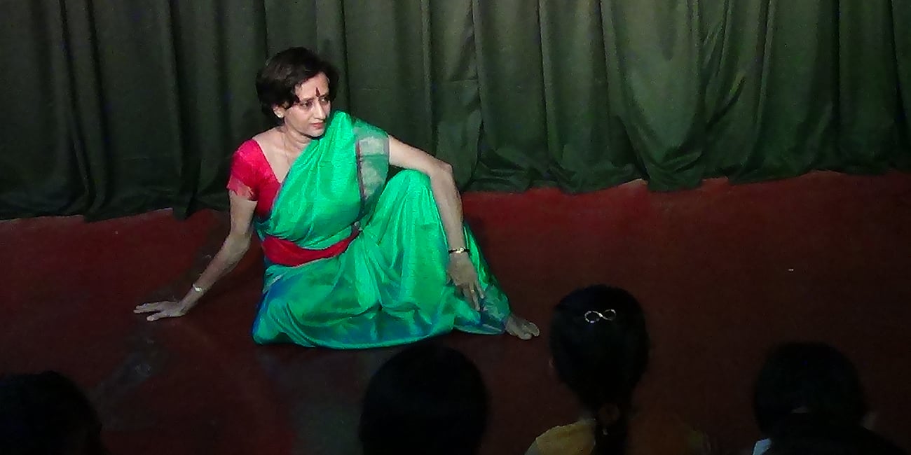 Inspiring Talk by Guru Padmini Ravi and Interaction with the Students