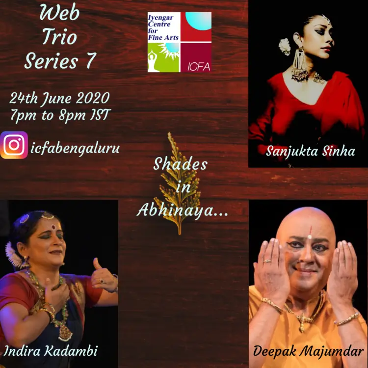 Web Trio Series, 24th June 2020 - Shades in Abhinaya
