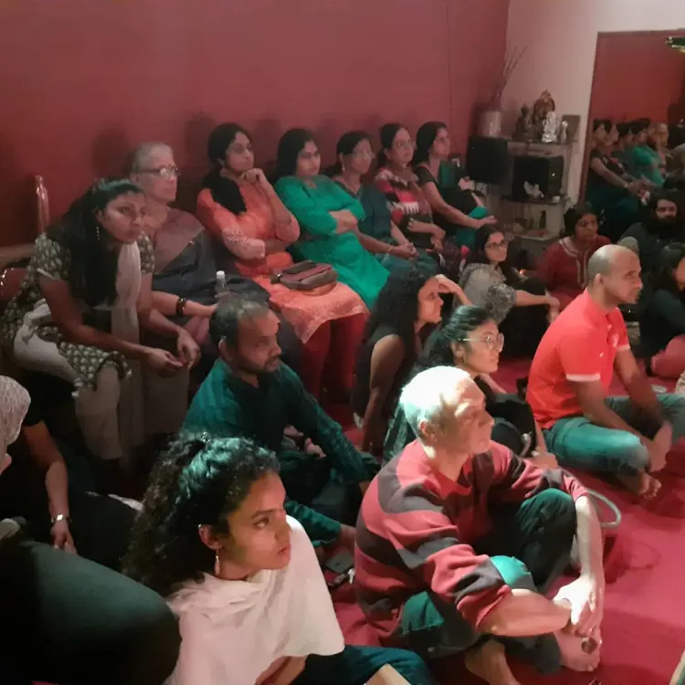 Audience at the performance by Smt. Anitha Santhanam