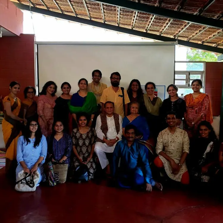 Group photo with Prof. Bharat Gupt