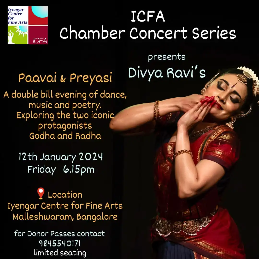 ICFA Presents Paavai & Preyasi, Flyer