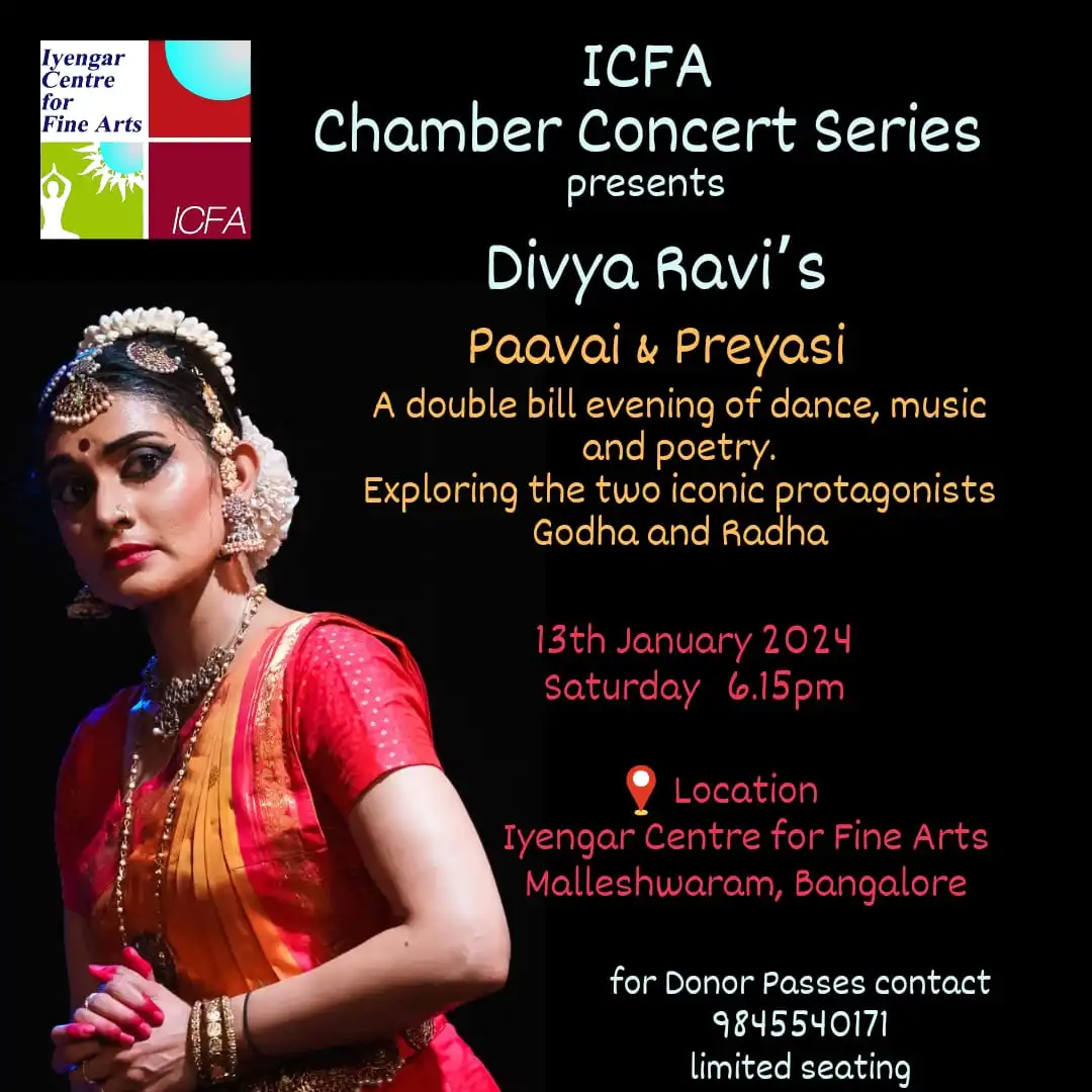 ICFA Presents Paavai & Preyasi, Flyer