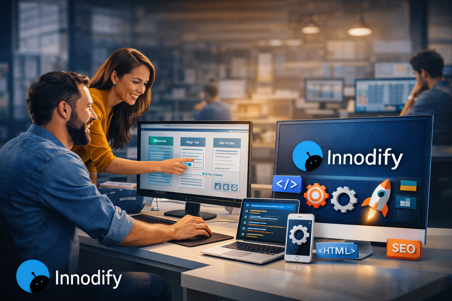 Boost Your Online Presence with a Professional Web Development Agency: Innodify