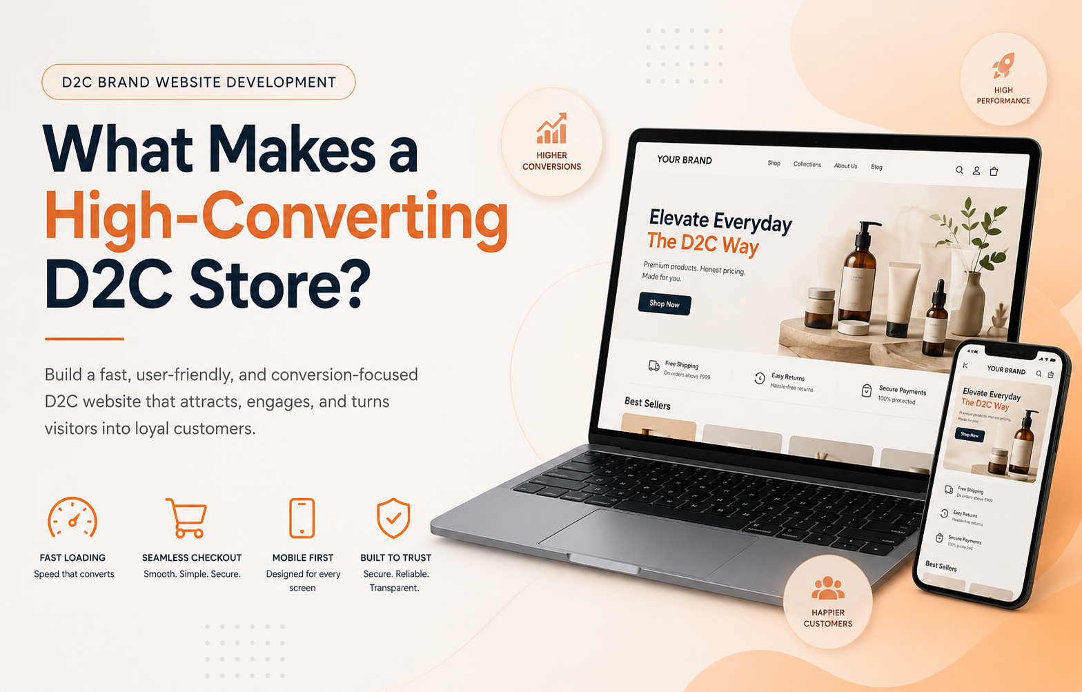 D2C Brand Website Development: What Makes a High-Converting Store? | Innodify