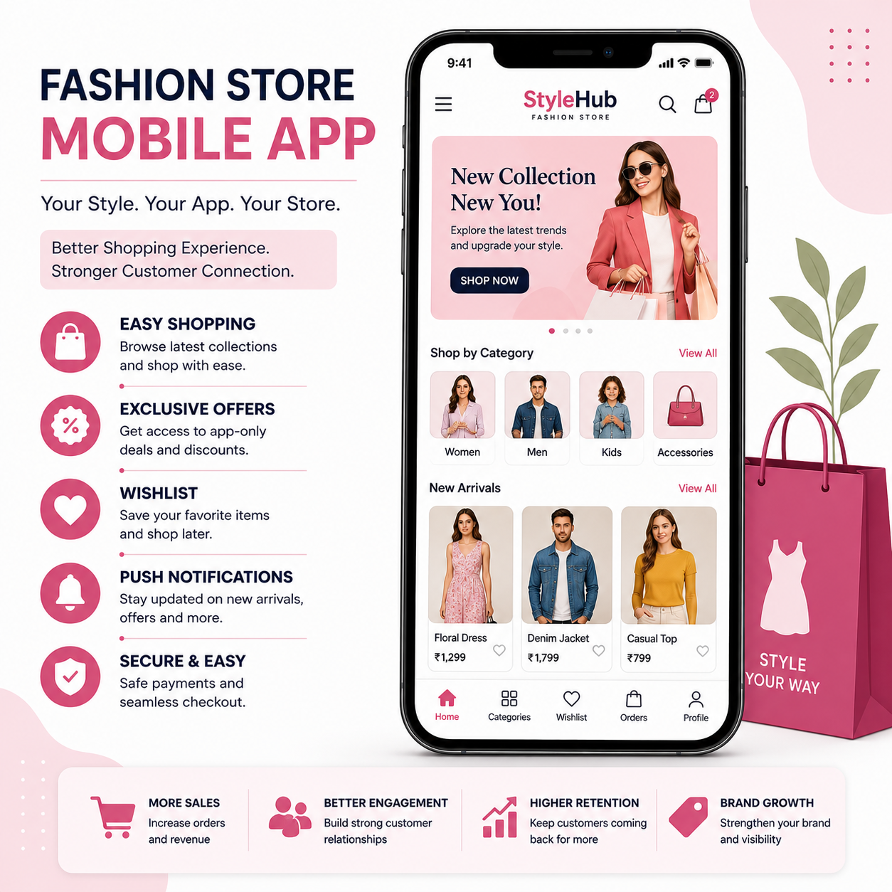 Fashion Store Mobile App