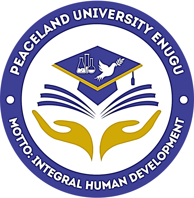 Peaceland University logo