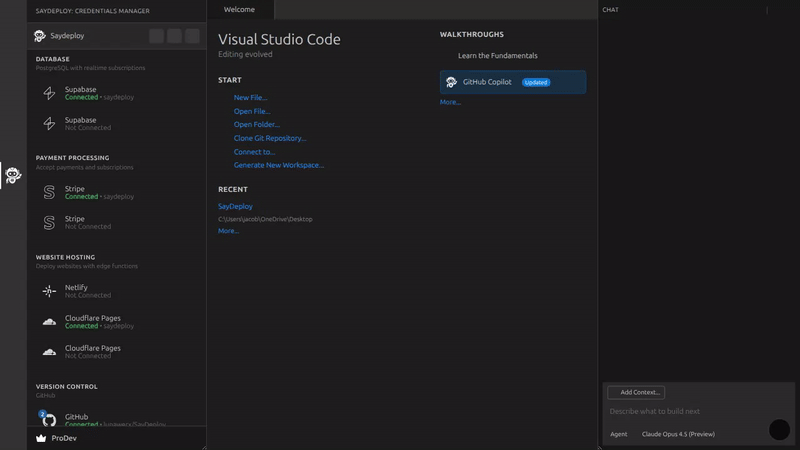 SayDeploy MCP Server Demo
