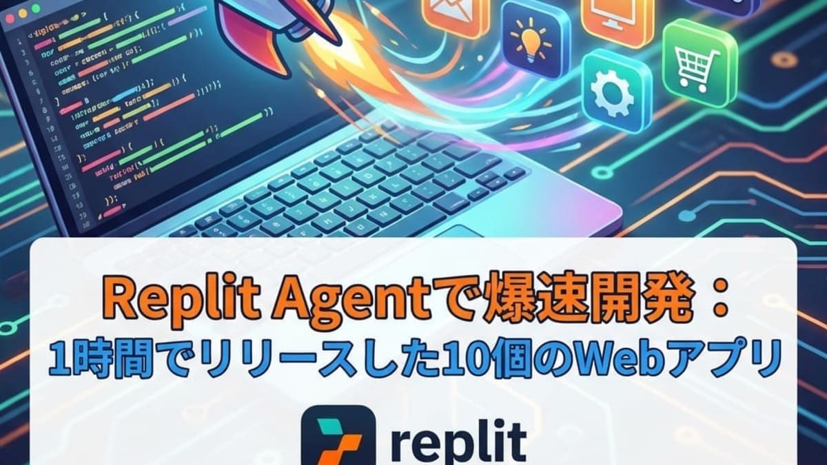 High-Speed Development with Replit Agent: 10 Web Apps Released in 1 Hour