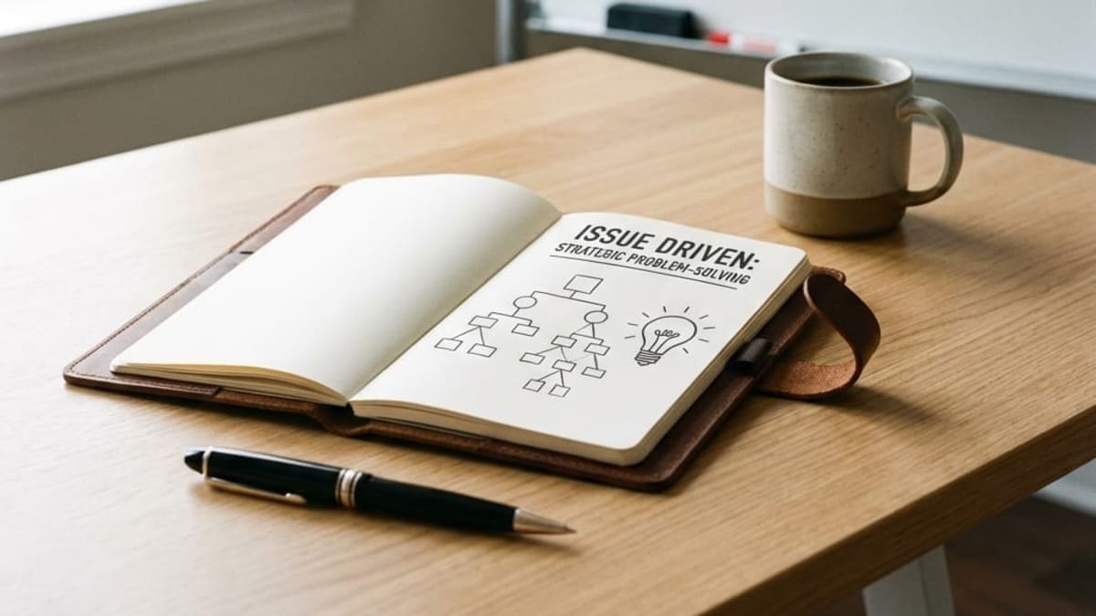 How Issue-Driven Thinking Transforms Business Results: Winning at the Highest' Level of Problem Solving