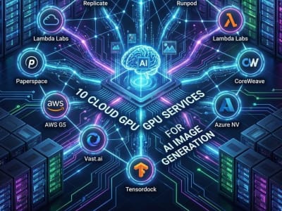 AI画像生成向けクラウドGPU、10社を実際に使ってみた
