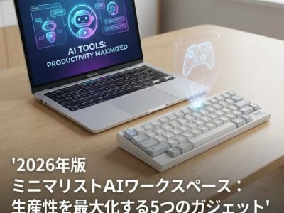 2026年版 ミニマリストAIワークスペース：生産性を最大化する5つのガジェット