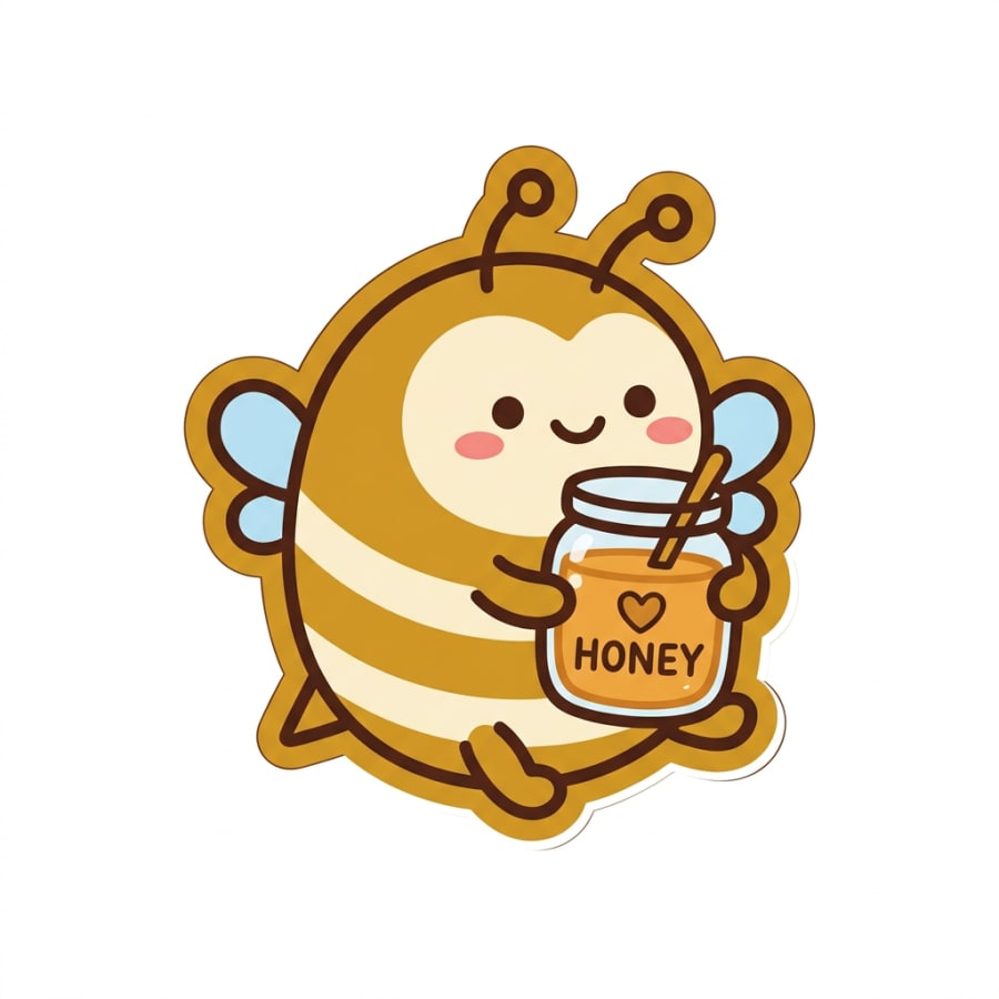 Colorful clipart and sticker design