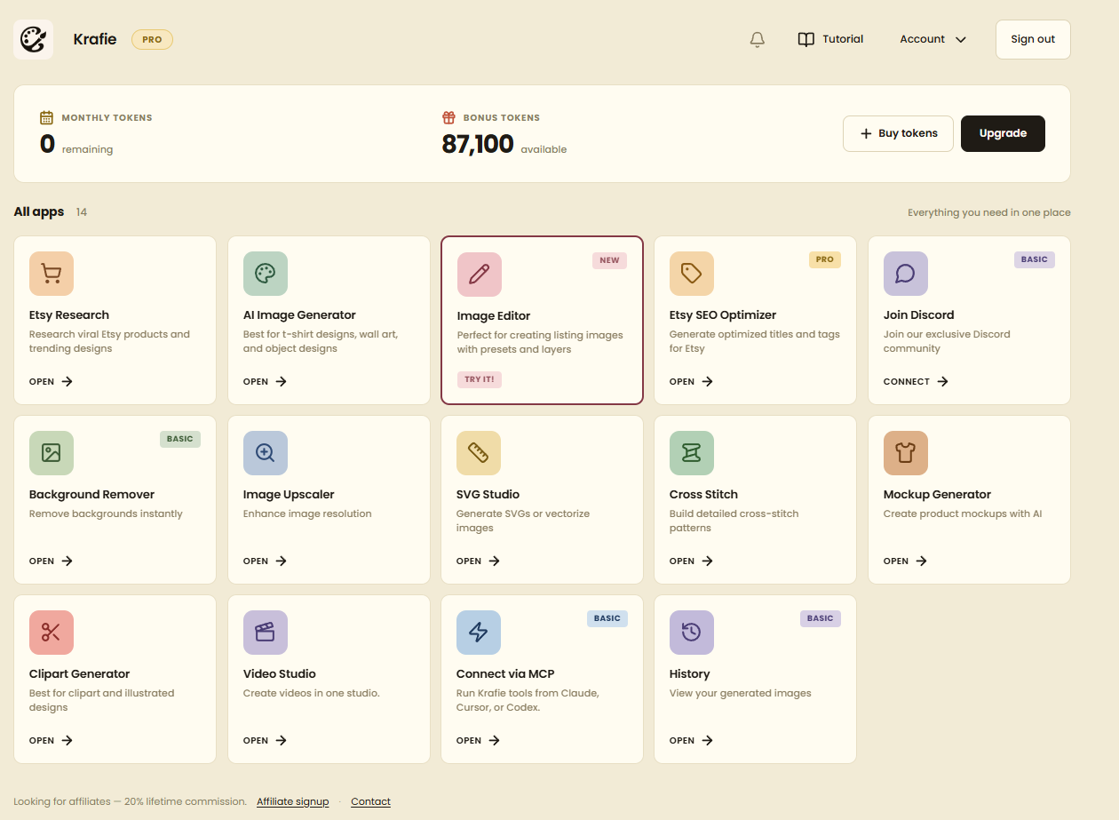 How to Use Krafie to Generate and Sell Digital Products on Etsy article image