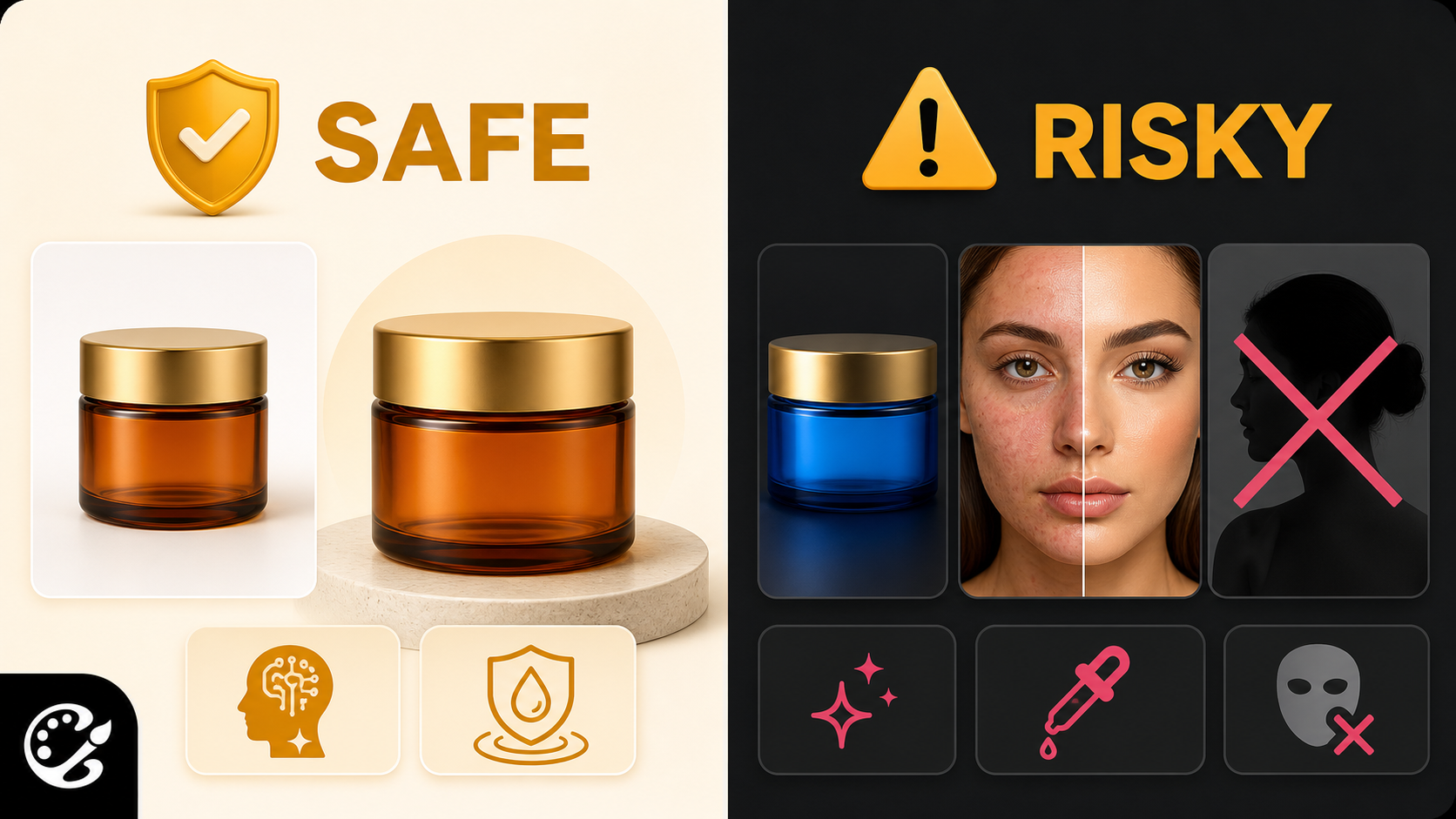Safe versus risky ways to use AI in TikTok Shop product videos
