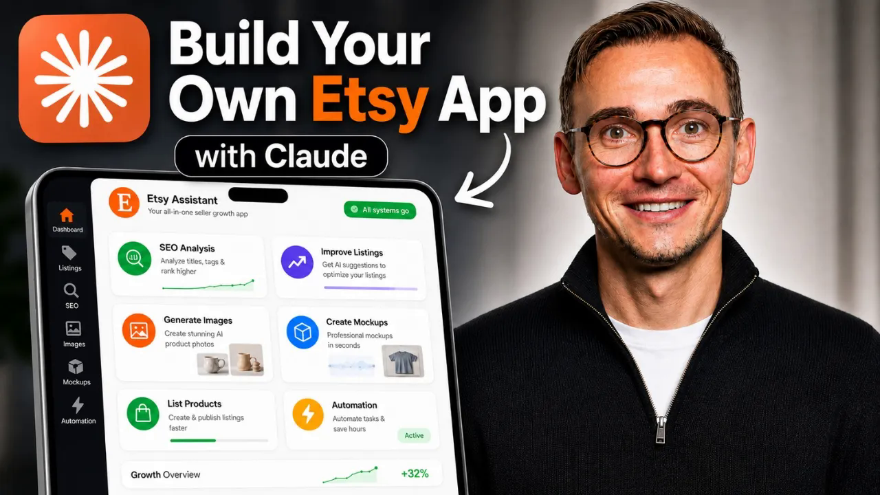 I Built an Etsy Listing Automation App With Claude in 1 Hour