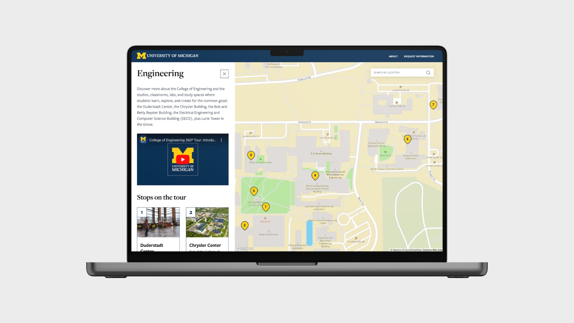 university of michigan 360 tour