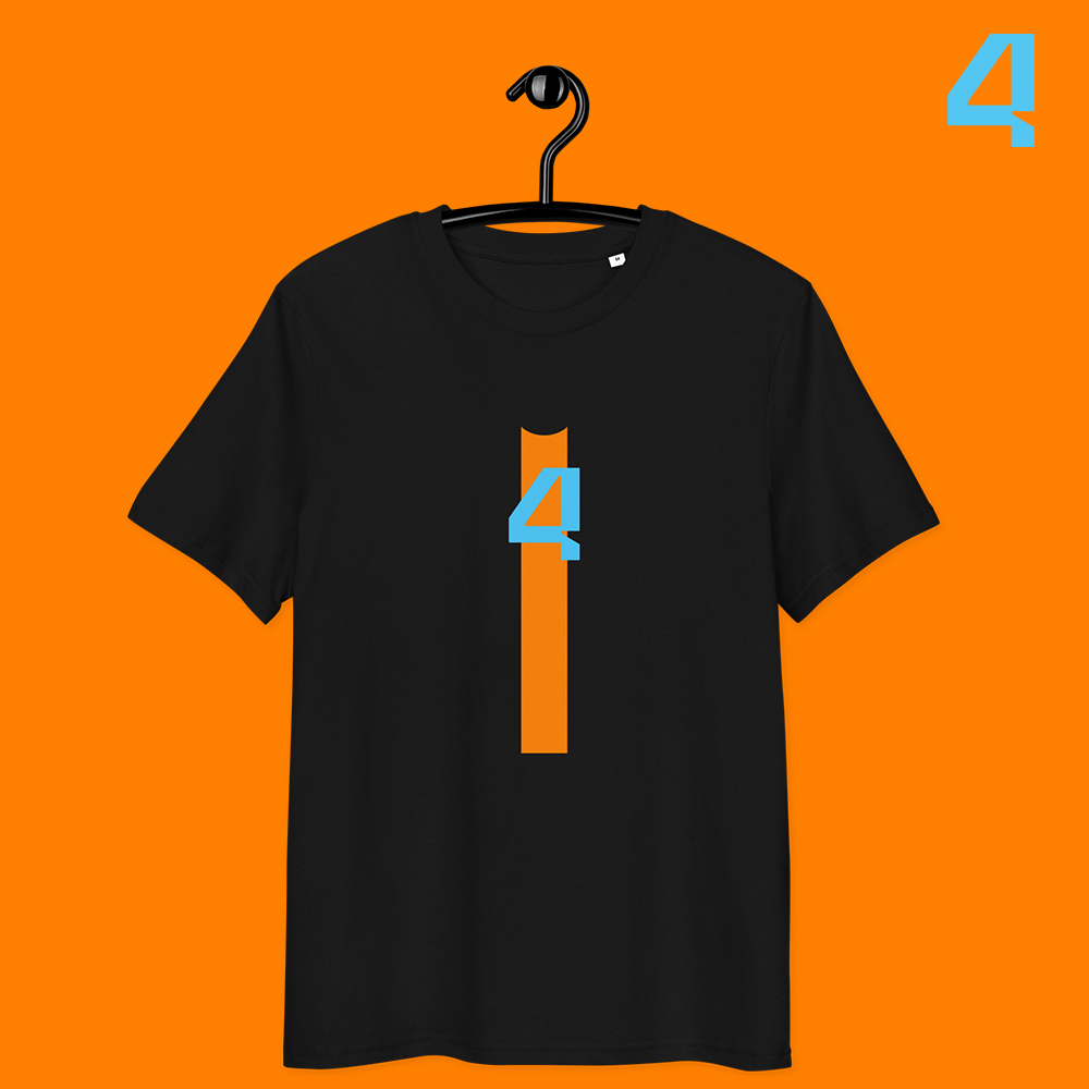 Lando Norris Mclaren F1 Tshirt Black