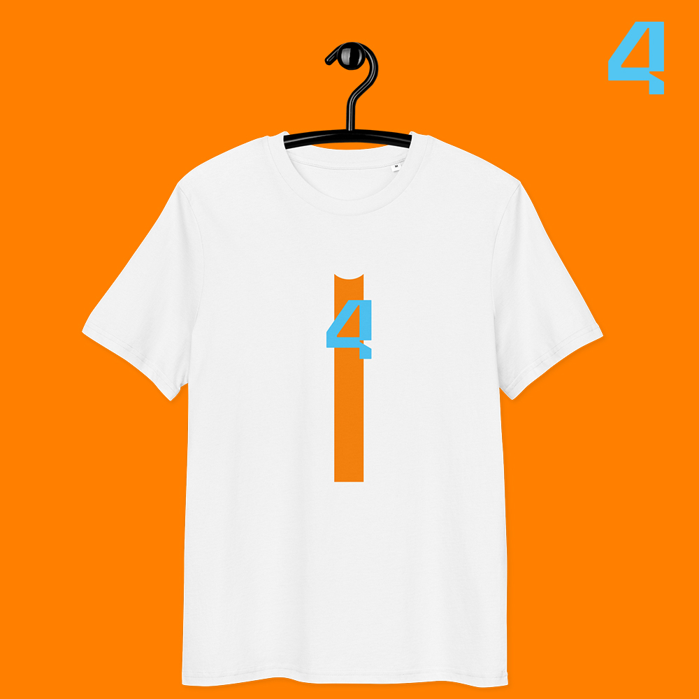 Lando Norris Mclaren F1 Tshirt White