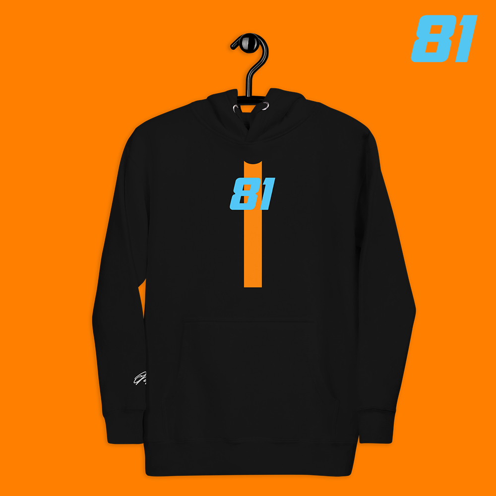 Oscar Piastri Mclaren F1 Hoodie Black