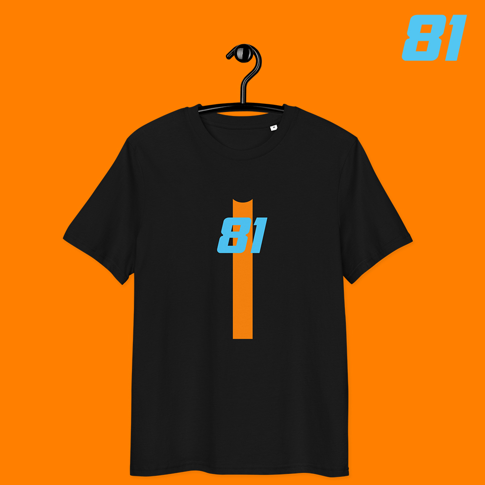 Oscar Piastri Mclaren F1 Tshirt Black