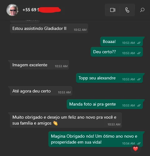 Feedback de Cliente